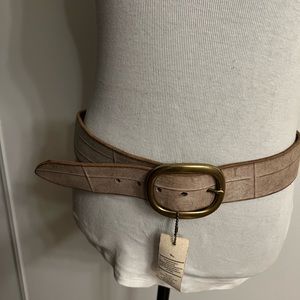 Brave Real Leather Auli Belt, Coffee Gump-